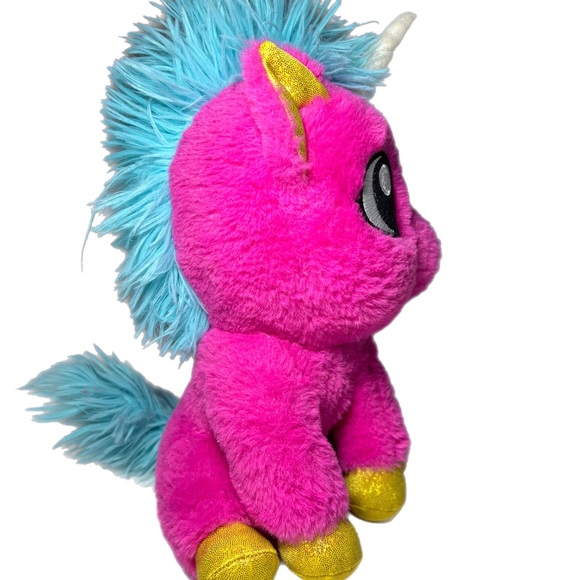 TIC TAC TOY XOXO Pink Unicorn Hugs Pre-owned No Box, does NOT light up - Picture 4 of 4